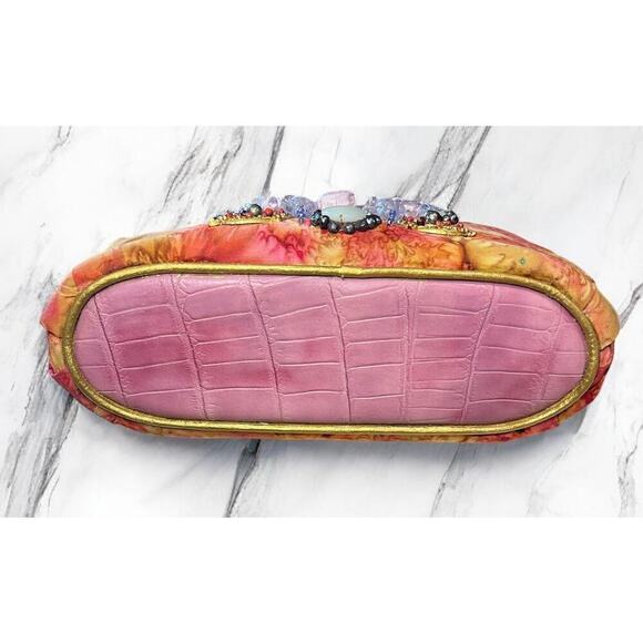 New With Tags Vintage Mary Frances Style #966-88 “Cotton Candy” Handbag - Picture 4 of 11